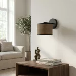 EMIBIG ECO K1 BL BROWN Barna Beltéri Fali lámpa E27 IP20 EB-1657-K1