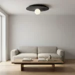 EMIBIG CALMA 1M BLACK Fekete Beltéri Mennyezeti lámpa G9 IP20 EB-1658-1M