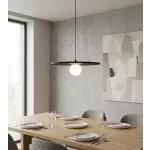 EMIBIG CALMA 1 BLACK Fekete Beltéri Függőlámpa G9 IP20 EB-1658-1