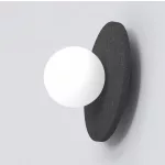 EMIBIG CALMA K1 BLACK S Fekete Beltéri Fali lámpa G9 IP20 EB-1658-K1