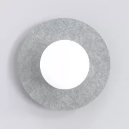   EMIBIG CALMA K1 GRAY S Szürke Beltéri Fali lámpa G9 IP20 EB-1660-K1