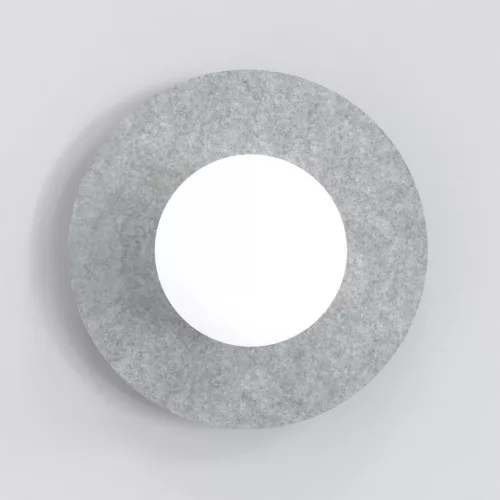 EMIBIG CALMA K1 GRAY S Szürke Beltéri Fali lámpa G9 IP20 EB-1660-K1