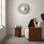 EMIBIG CALMA K1 GRAY L Szürke Beltéri Fali lámpa G9 IP20 EB-1660-K1L