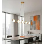 EMIBIG SINUS 5 ORANGE Narancssárga Beltéri Függőlámpa G9 IP20 EB-1665-5