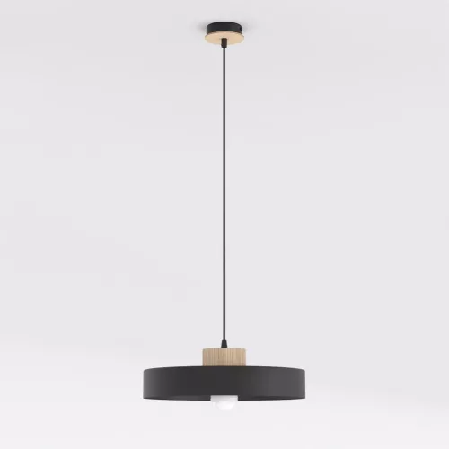 EMIBIG KIVI 1L BLACK Fekete Beltéri Függőlámpa E27 IP20 EB-1667-1L
