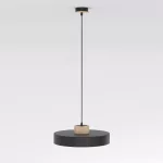 EMIBIG KIVI 1L BLACK Fekete Beltéri Függőlámpa E27 IP20 EB-1667-1L