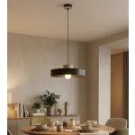 EMIBIG KIVI 1L BLACK Fekete Beltéri Függőlámpa E27 IP20 EB-1667-1L