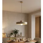 EMIBIG KIVI 1L MOKKA Bézs Beltéri Függőlámpa E27 IP20 EB-1668-1L