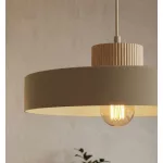 EMIBIG KIVI 1L MOKKA Bézs Beltéri Függőlámpa E27 IP20 EB-1668-1L