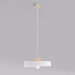   EMIBIG KIVI 1L WHITE Fehér Beltéri Függőlámpa E27 IP20 EB-1669-1L