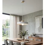 EMIBIG KIVI 1L WHITE Fehér Beltéri Függőlámpa E27 IP20 EB-1669-1L