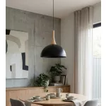 EMIBIG NAUTICA 1S BLACK Fekete Beltéri Függőlámpa GX53 IP20 EB-1670-1S