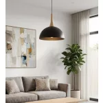 EMIBIG NAUTICA 1S BLACK Fekete Beltéri Függőlámpa GX53 IP20 EB-1670-1S