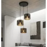EMIBIG LUX 3 BLACK PREM Fekete Beltéri Függőlámpa E27 IP20 EB-1670-3PREM