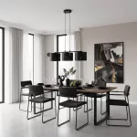 EMIBIG LUX 3 BLACK Fekete Beltéri Függőlámpa E27 IP20 EB-1670-3