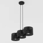 EMIBIG LUX 3 BLACK Fekete Beltéri Függőlámpa E27 IP20 EB-1670-3