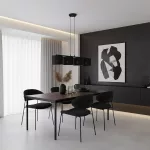 EMIBIG LUX 4 BLACK Fekete Beltéri Függőlámpa E27 IP20 EB-1670-4