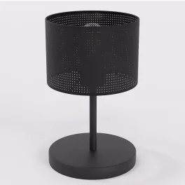   EMIBIG LUX LN1 BLACK Fekete Beltéri Asztali lámpa E27 IP20 EB-1670-LN1