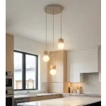 EMIBIG LOOP 3 MOKKA Bézs Beltéri Függőlámpa G9 IP20 EB-1673-3