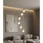 EMIBIG LOOP 6 WHITE Fehér Beltéri Függőlámpa G9 IP20 EB-1674-6