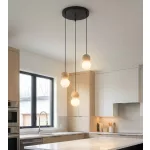 EMIBIG LOOP 3 BLACK Fekete Beltéri Függőlámpa G9 IP20 EB-1675-3