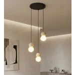 EMIBIG LOOP 3 BLACK Fekete Beltéri Függőlámpa G9 IP20 EB-1675-3