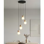 EMIBIG LOOP 4 BLACK Fekete Beltéri Függőlámpa G9 IP20 EB-1675-4