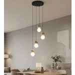 EMIBIG LOOP 4 BLACK Fekete Beltéri Függőlámpa G9 IP20 EB-1675-4
