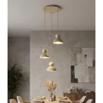 EMIBIG KAKI 3PREM MOKKA Bézs Beltéri Függőlámpa E27 IP20 EB-1678-3PREM