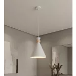 EMIBIG ZERO 1 WHITE Fehér Beltéri Függőlámpa E27 IP20 EB-1679-1