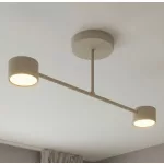 EMIBIG HALO 2 MOKKA Bézs Beltéri Mennyezeti lámpa GX53 IP20 EB-1680-2
