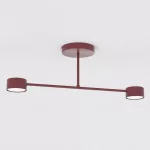 EMIBIG HALO 2 BURGUNDY Bordó Beltéri Mennyezeti lámpa GX53 IP20 EB-1681-2