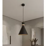 EMIBIG ZERO 1 BLACK Fekete Beltéri Függőlámpa E27 IP20 EB-1682-1