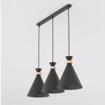 EMIBIG ZERO 3 BLACK Fekete Beltéri Függőlámpa E27 IP20 EB-1682-3