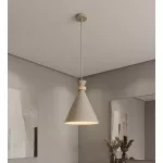 EMIBIG ZERO 1 MOKKA Bézs Beltéri Függőlámpa E27 IP20 EB-1683-1