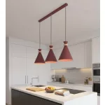 EMIBIG ZERO 3 BURGUNDY Bordó Beltéri Függőlámpa E27 IP20 EB-1684-3