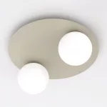 EMIBIG SOLAR 2 MOKKA OPAL Bézs Beltéri Mennyezeti lámpa E14 IP20 EB-1687-2