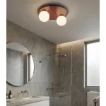 EMIBIG SOLAR 2 BURGUNDY OPAL Bordó Beltéri Mennyezeti lámpa E14 IP20 EB-1688-2