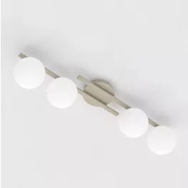   EMIBIG KAIRO 4 MOKKA OPAL Bézs Beltéri Mennyezeti lámpa E14 IP20 EB-1689-4
