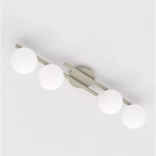 EMIBIG KAIRO 4 MOKKA OPAL Bézs Beltéri Mennyezeti lámpa E14 IP20 EB-1689-4