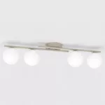 EMIBIG KAIRO 4 MOKKA OPAL Bézs Beltéri Mennyezeti lámpa E14 IP20 EB-1689-4