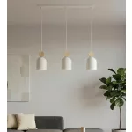 EMIBIG MESI 3 WHITE Fehér Beltéri Függőlámpa GU10 IP20 EB-1693-3
