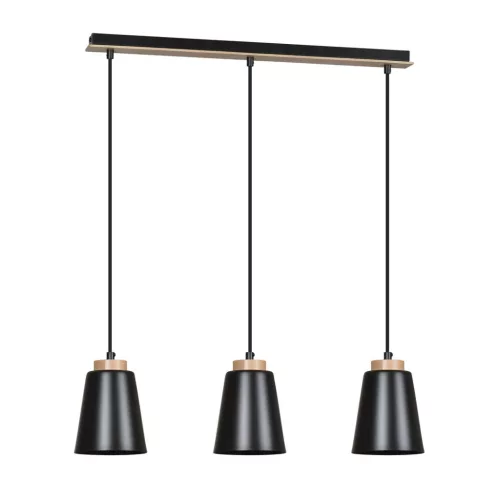 EMIBIG BOLERO 3 BLACK Fekete Beltéri Függőlámpa E27 IP20 EB-442-3