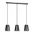 EMIBIG BOLERO 3 BLACK Fekete Beltéri Függőlámpa E27 IP20 EB-442-3