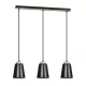 EMIBIG BOLERO 3 BLACK Fekete Beltéri Függőlámpa E27 IP20 EB-442-3