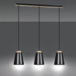 EMIBIG BOLERO 3 BLACK Fekete Beltéri Függőlámpa E27 IP20 EB-442-3