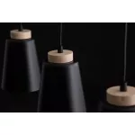 EMIBIG BOLERO 3 BLACK Fekete Beltéri Függőlámpa E27 IP20 EB-442-3