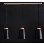 EMIBIG BOLERO 3 BLACK Fekete Beltéri Függőlámpa E27 IP20 EB-442-3