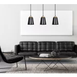 EMIBIG BOLERO 3 BLACK Fekete Beltéri Függőlámpa E27 IP20 EB-442-3