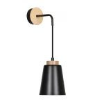 EMIBIG BOLERO K1 BLACK Fekete Beltéri Fali lámpa E27 IP20 EB-442-K1
